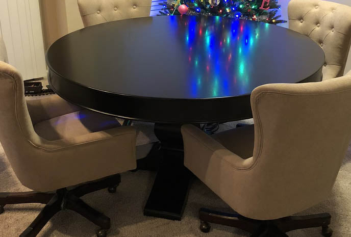 BBO Ginza Poker Table with Dining Table