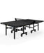 Killerspin MyT 415 Max Folding Table Tennis Table - Jet Black - The Gameroom Joint