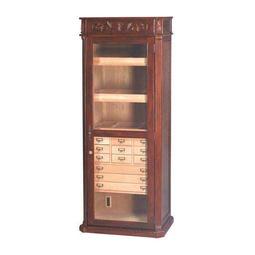 Humidor Supreme Olde English Cigar Tower Cabinet - 3,000 Cigar Capacity