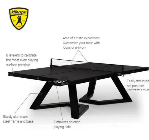 Killerspin SVR DaVinci Indoor Table Tennis Table - The Gameroom Joint