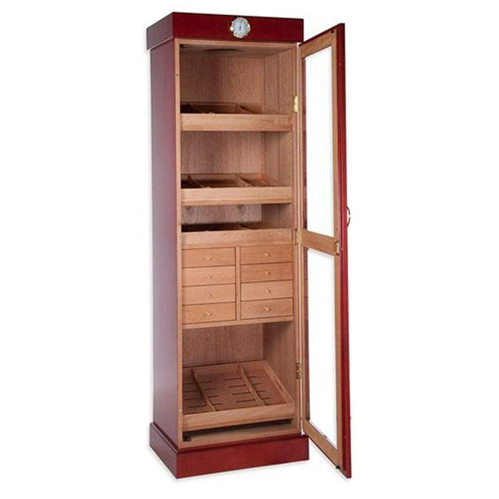 Tower of Power Display Humidor Cabinet with Drawers | 3,000 Cigars