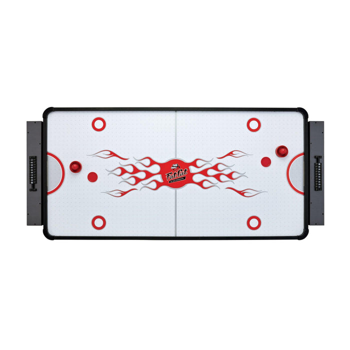 Top View Of the Air Hockey Multi Game Table