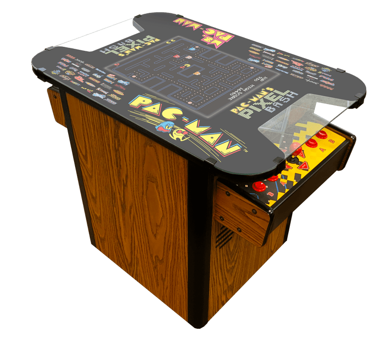 Brown Home Pac-Man Cocktail Arcade Machine