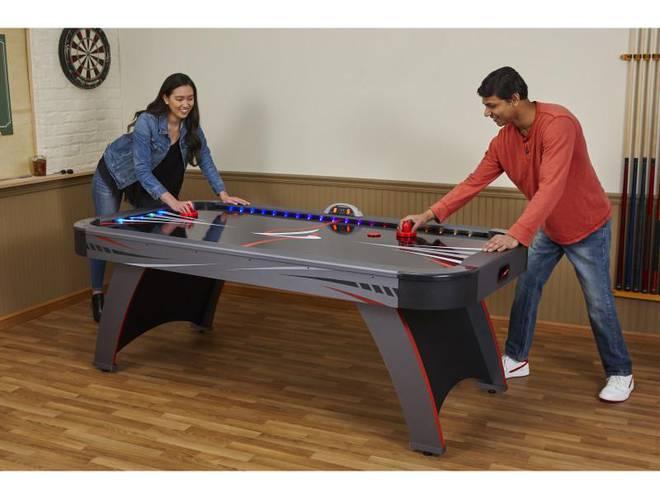 Fat Cat Volt LED Air Hockey Table - The Gameroom Joint